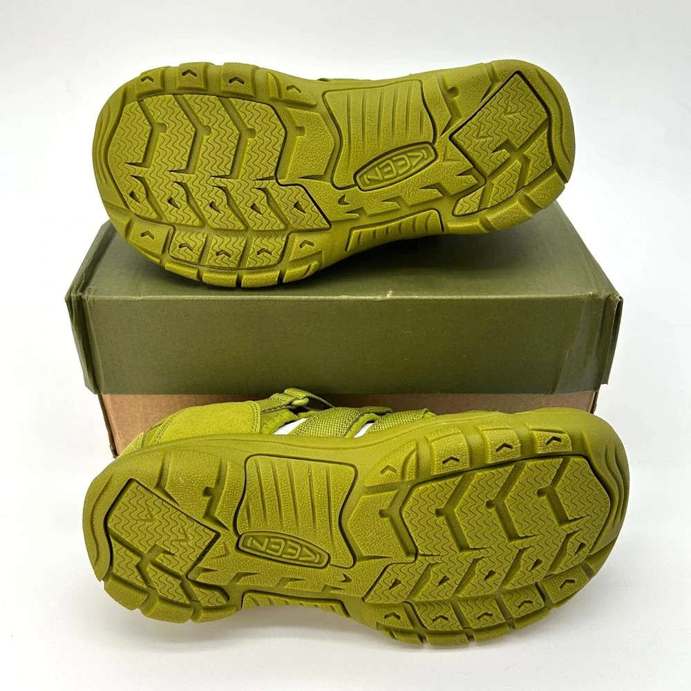 KEEN Newport H2 Kids Sandals Sz. 3 Golden Cypress Green Hiking Water NEW 1032148